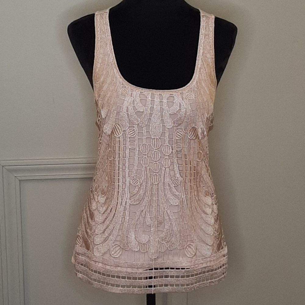 Express pink tank top